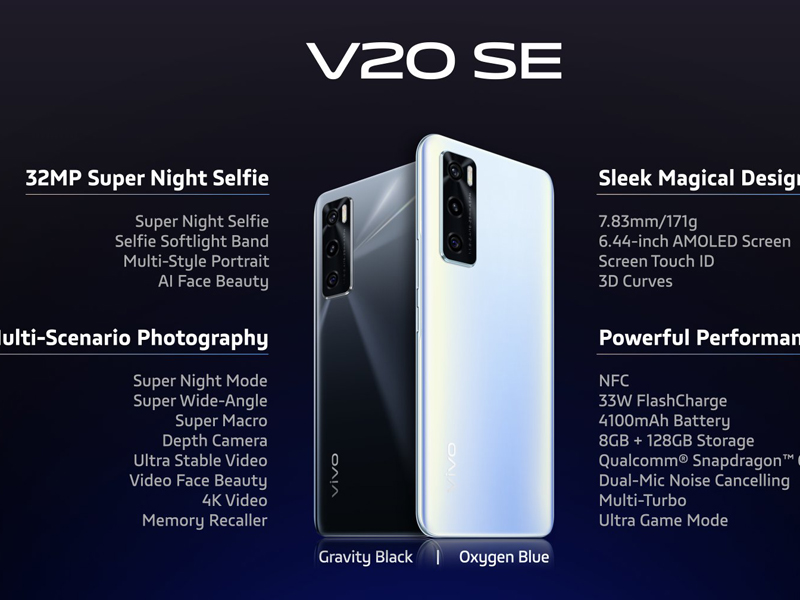 Vivo V20 SE Benar-Benar Kece, Harga Nggak Sampai Rp 4